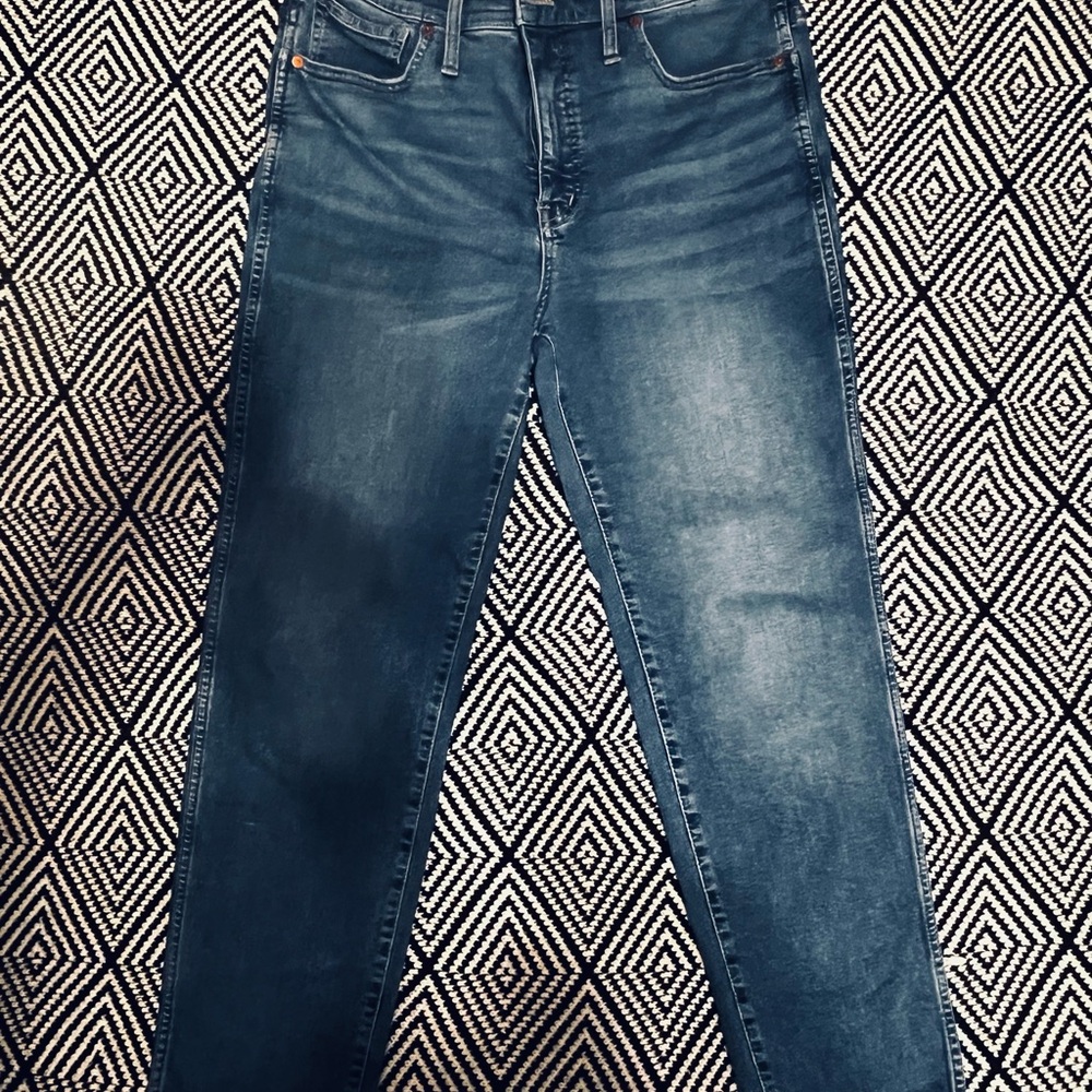 Madewell Women's Stovepipe Jeans in Medium Blue Wash